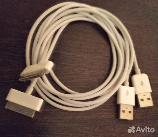 USB кабель Apple 30-pin для iPhone, iPad, iPod