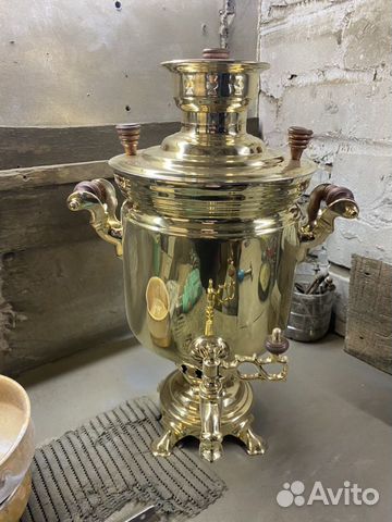 Самовар дровяной