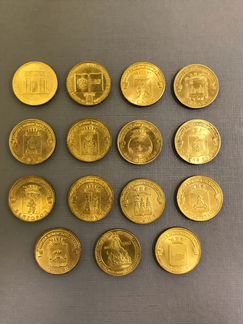 Монеты 10Р - Города воинской славы (гвс) обновлен