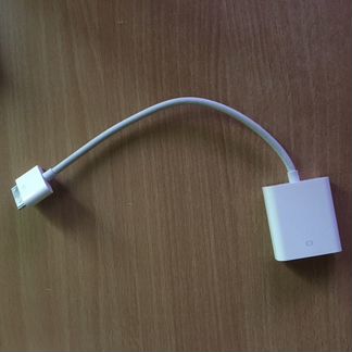 Переходник Apple Dock Connector to VGA для iPad