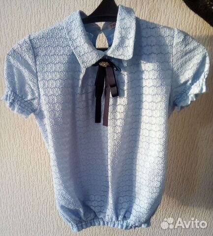 Блузка школьная 164