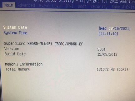 Сервер intel xeon e5-2660
