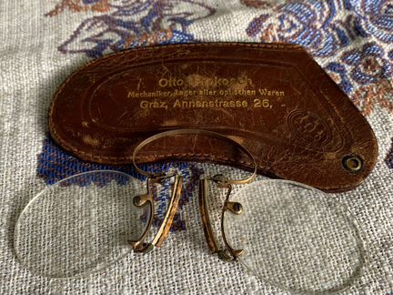 Бинокль Старинное пенсне