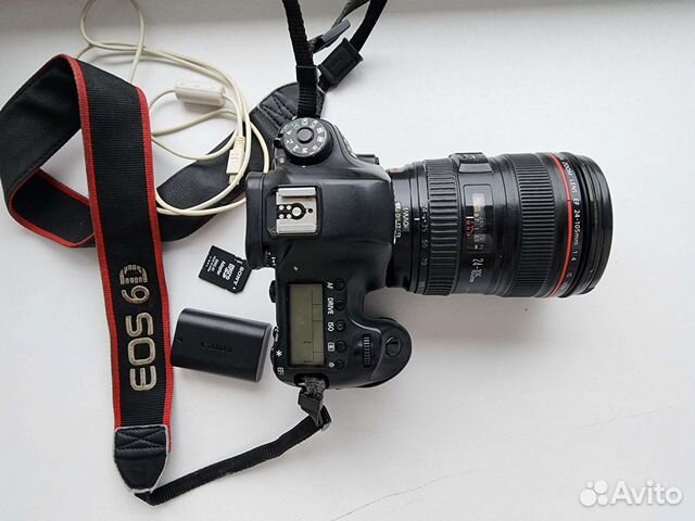 Canon 6d, wi-fi, объектив 24- 105/ 4 L