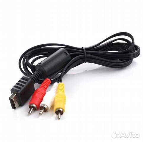 Кабель AV PS2/PS3 RCA