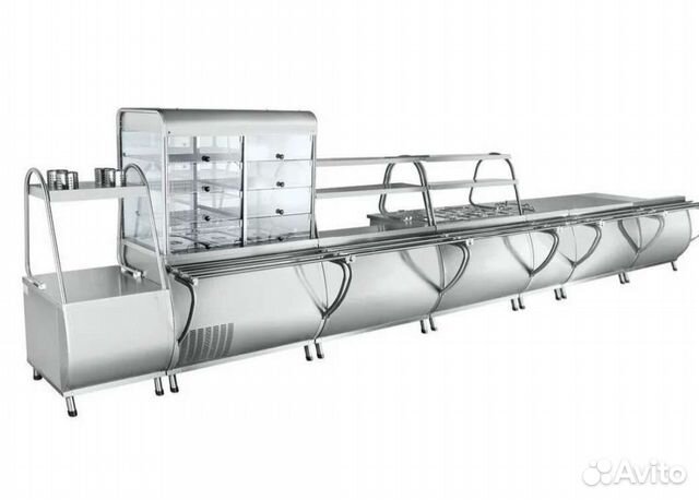 Линии раздачи для столовой новые с завода