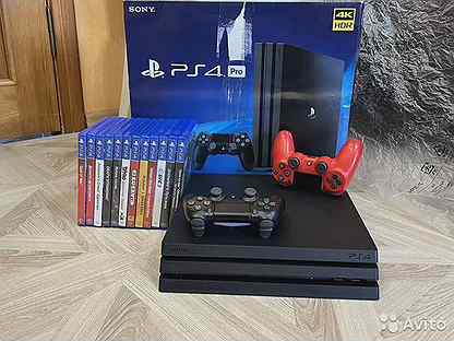 PS4 Playstation 4 sony PS4 PRO + игры fifa22 GTA5
