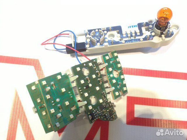 Плата фонаря задняя правая Mercedes E-Class S211