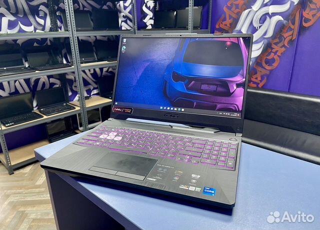 Игровой Ноутбук asus TUF i7 / RAM 16gb