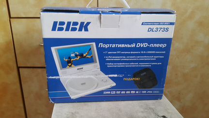 BBK DL373S Компактный двд плеер