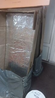 Базальтовый картон на фольге огнеупорный