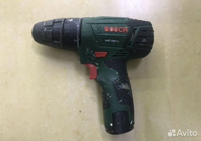 Дрель шуруповерт bosch prs 1080 li
