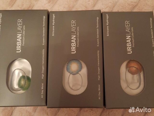 Линзы для глаз цветные