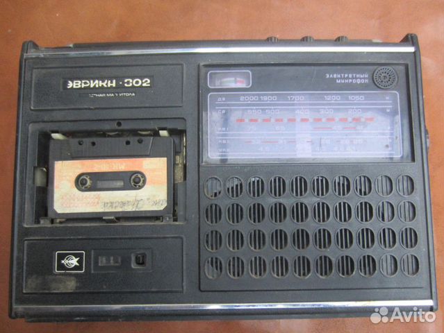 Магнитофон кассетный Эврика-302