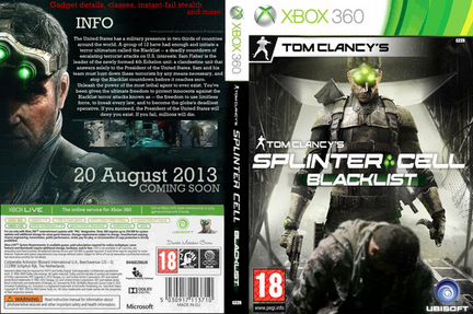 Tom clancy's splinter cell blacklist xbox 360