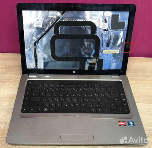 HP G62-a60ER (разбор ноутбуков)