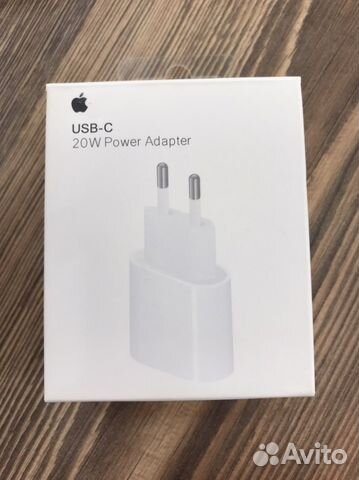 Адаптер Apple USB-C - 20W (быстрая зарядка.orig)