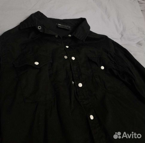 Чёрная рубашка ASOS Design