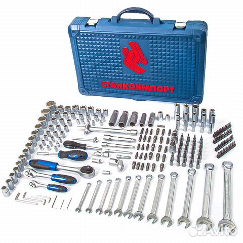 Набор инструмента на 216 предметов станкоимпорт