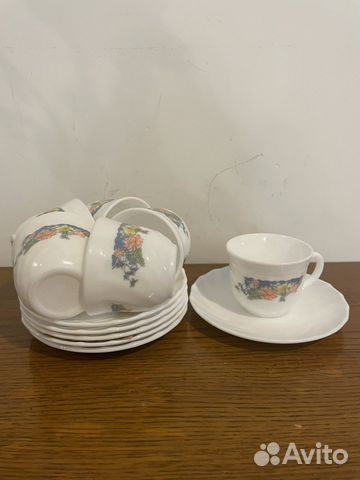 Сервиз чайный/кофейный Гжель