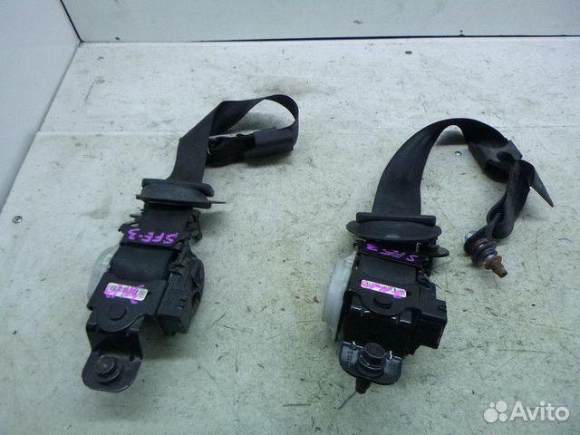 Ремень задний правый hyundai santa FE 2012