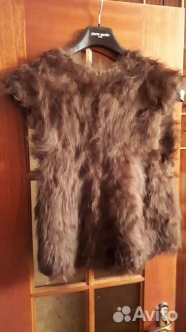 Безрукавка из шерсти Ньюфа