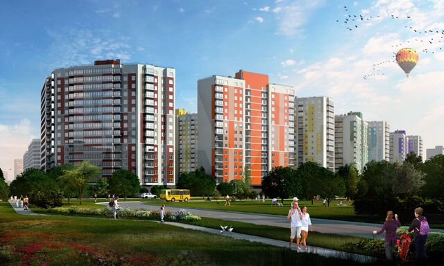 2-к. квартира, 58 м², 4/14 эт.