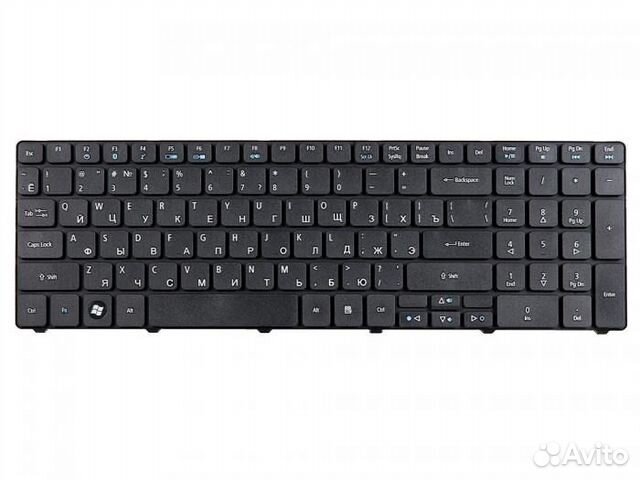 Клавиатура для Acer Aspire 5810T (чёрная)