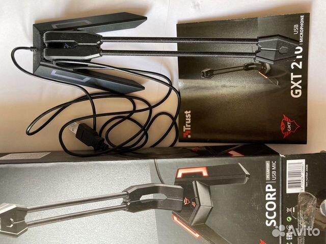 Микрофон Trust GXT 210 Scorp USB, черный