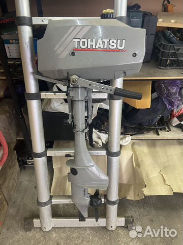 Тохатсу 3,5 лодочный мотор купить в Калининграде | Транспорт | Авито