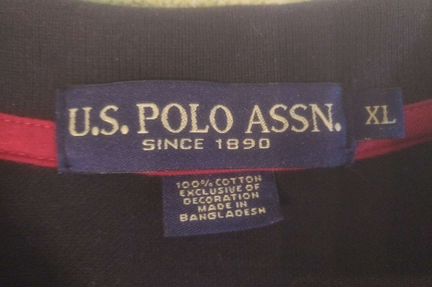 Рубашка поло US Polo Assn с длинным рукавом