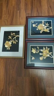 Картины из соломки