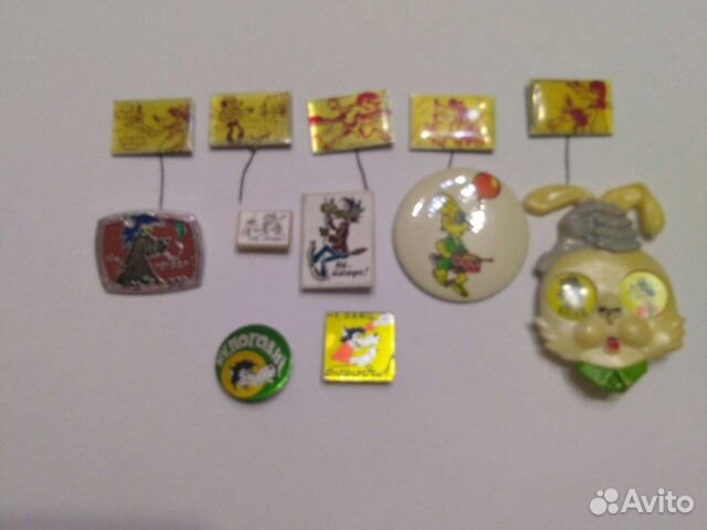 Подборка значков Ну погоди Цена за все