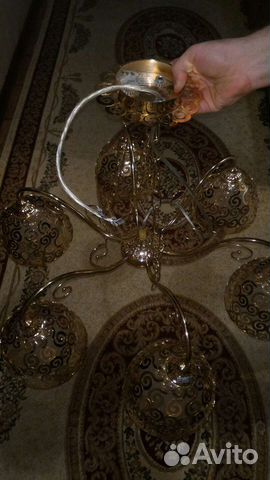Люстра потолочная новая