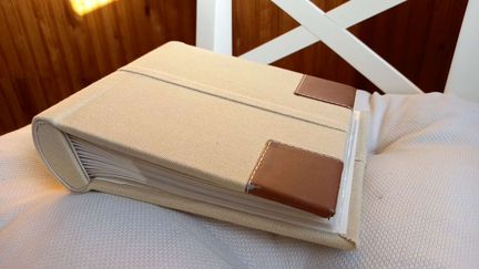 Фотоальбом 10х15 100 шт ткань, новый