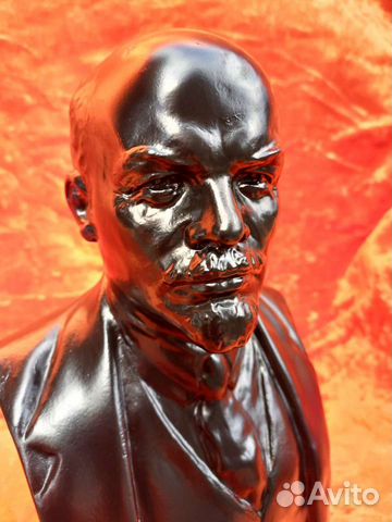 Бюст чугунный.В.И.ленин