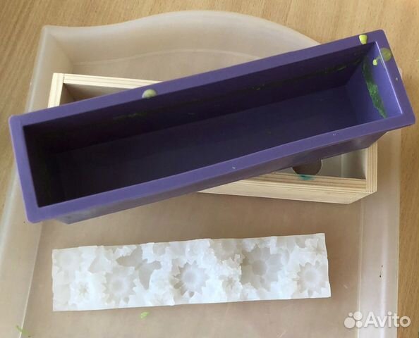 Силиконовая форма для изготовления мыла