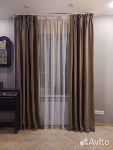 Шторы комплект портьер 1,5*2,6