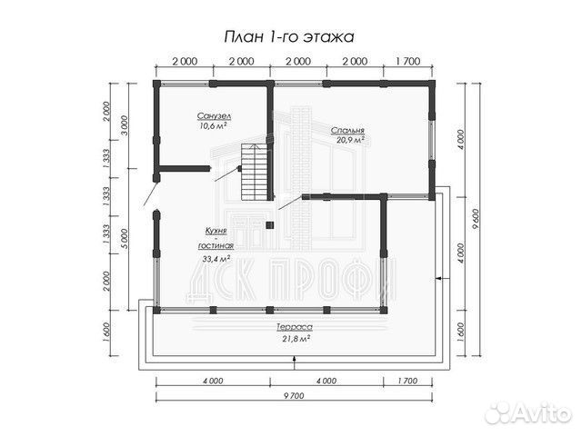 Каркасный дом под ключ Фахверк 145м2