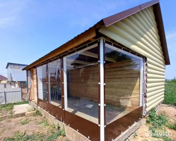 Мягкие окна для террас и беседок