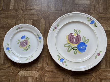 Блюдо фаянс зик СССР