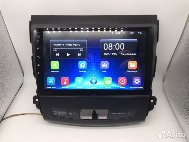 Магнитола Mitsubishi Outlander XL Android 1+16