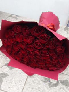 Розы Цветы 25,35,45,55,101 Оптом
