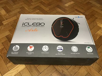 Продам робот-пылесос iclebo arte