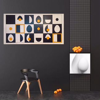 Интерьерная картина Абстракция «Возрождение»