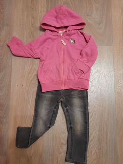 Комплект одежды next 1,5-2 года кофта джинсы