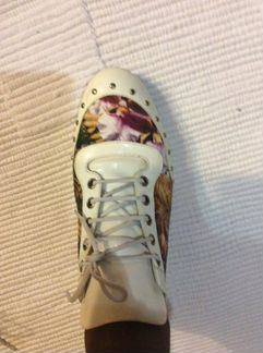 Кроссовки Лаковая кожа Just Cavalli