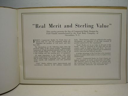 Брошюра Коммерческие Кузова Форд оригинал 1925 год