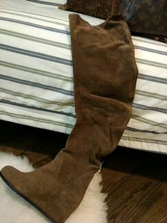 Ботфорты MY grey, Италия, размер 37,5