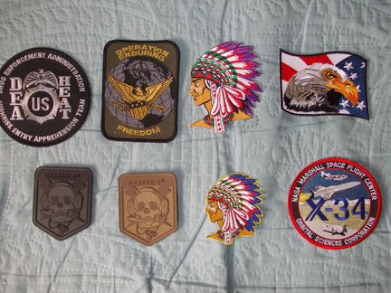 Нашивки из США